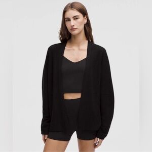 🍋LULU🍋 Boxy Cotton-Blend Knit Wrap